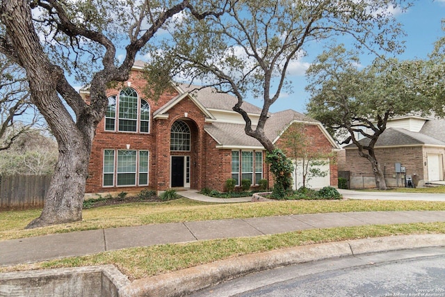 front of property with a front yard