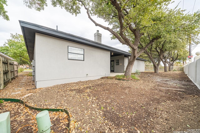 view of rear view of property