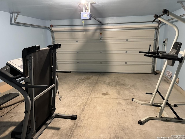 view of exercise room