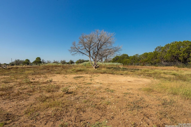 view of landscape with a rural view