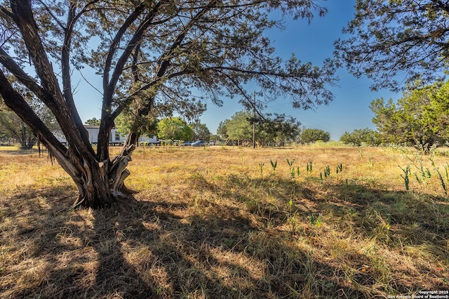 view of landscape featuring a rural view