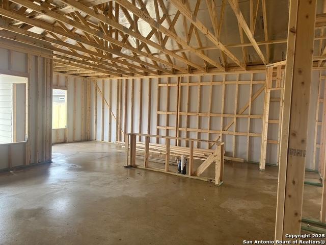 14502 Gunsight Pass, San Antonio, TX 78253 - miscellaneous room featuring concrete flooring