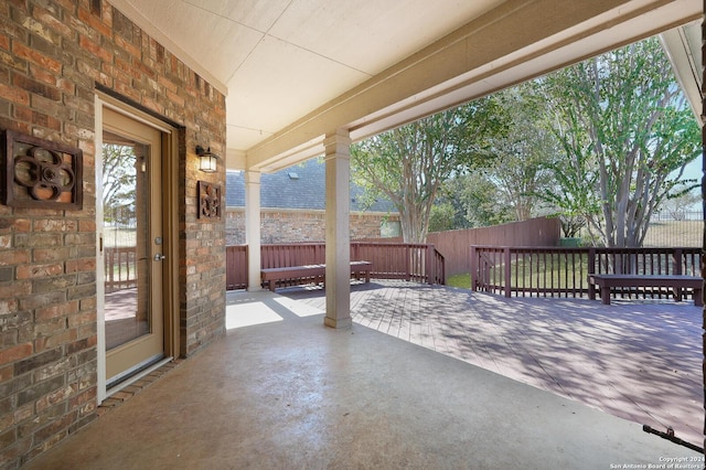 view of patio