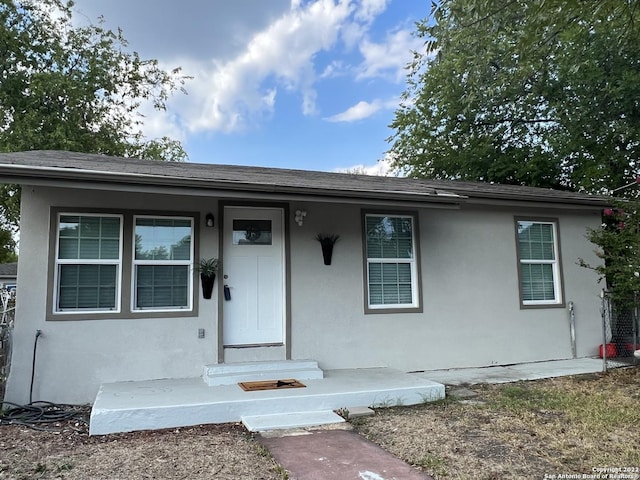 view of front of home with a porch