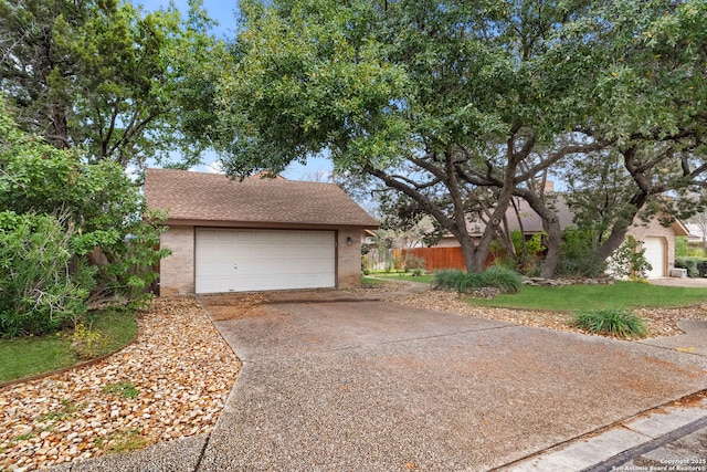 view of home's exterior featuring a garage