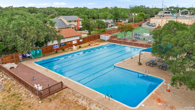 view of pool