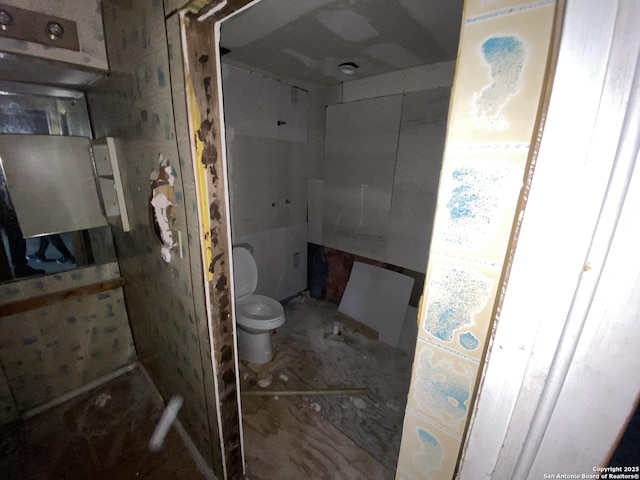 bathroom with toilet