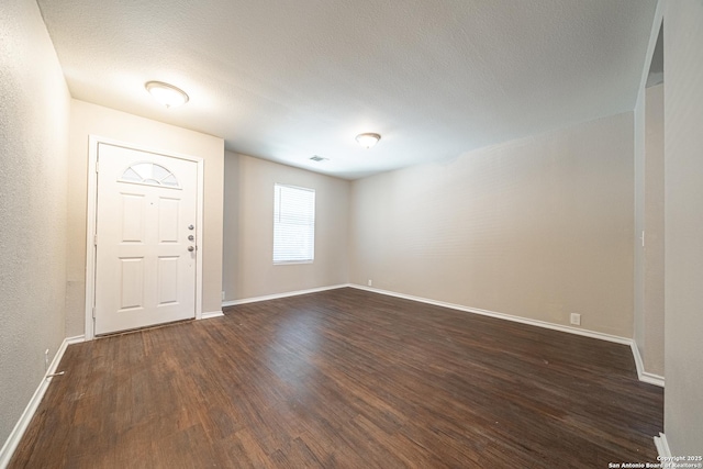 entryway featuring dark hardwood / wood-style flooring