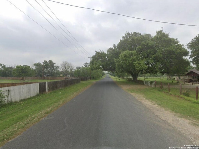 view of road