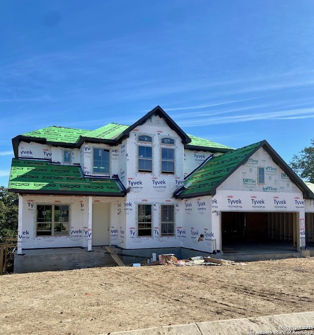 view of property under construction