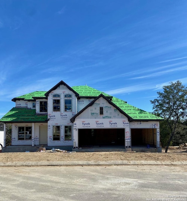 view of property under construction