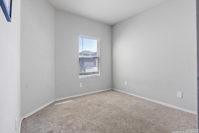 empty room featuring carpet