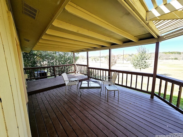 view of deck