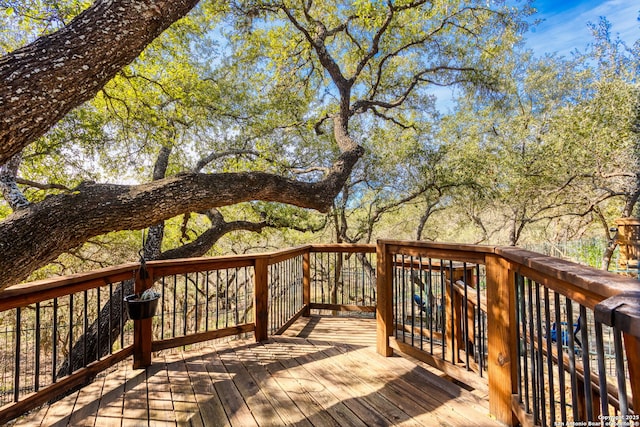 view of deck