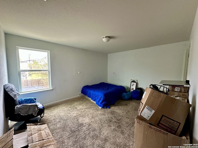 bedroom featuring carpet flooring