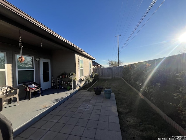 view of patio