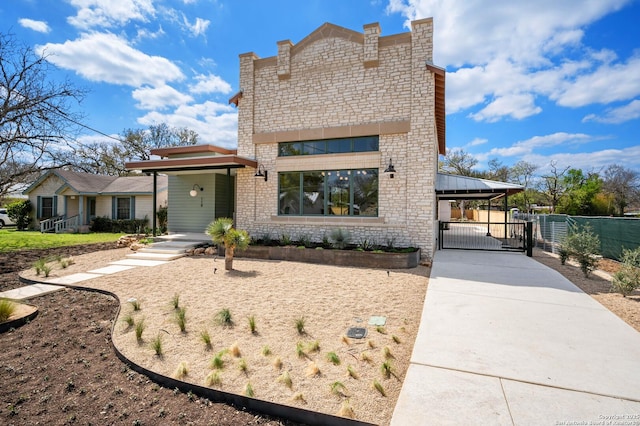 view of front of house