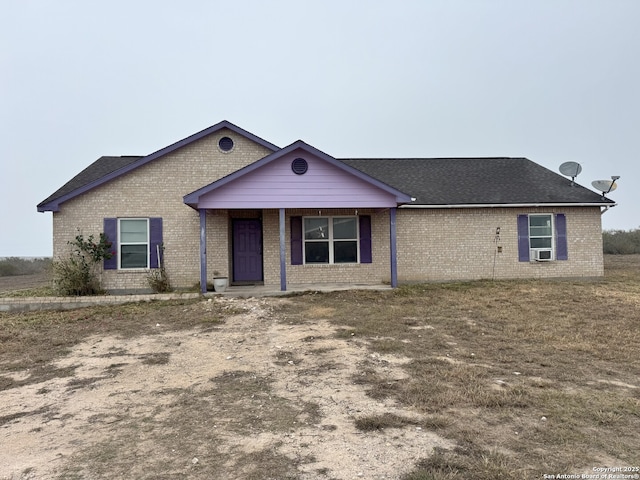 view of ranch-style house