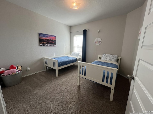 bedroom featuring carpet flooring