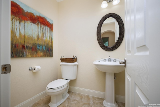 bathroom with toilet