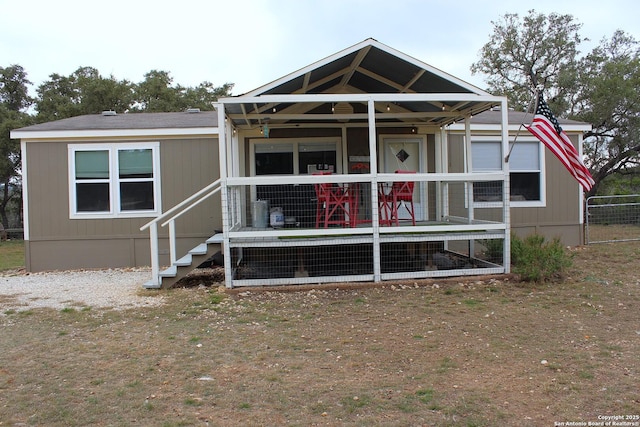 view of front of house