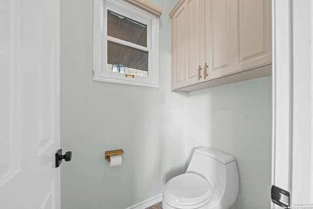 bathroom with toilet