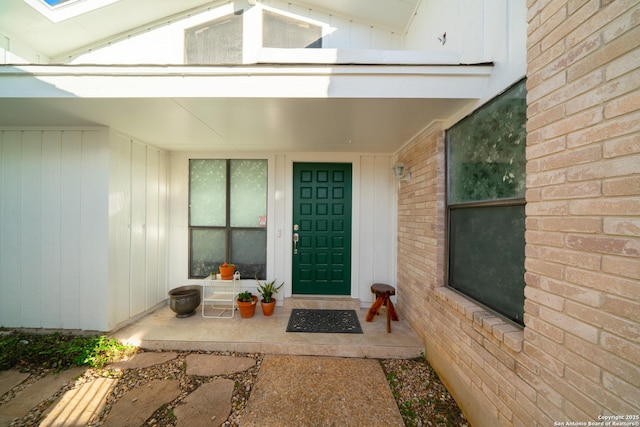 view of property entrance