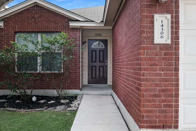 view of entrance to property