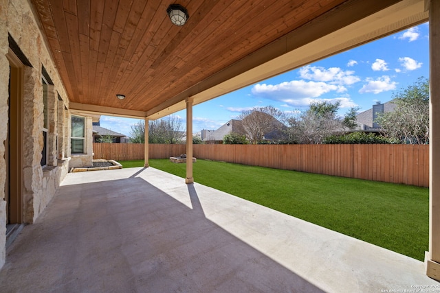 view of patio / terrace