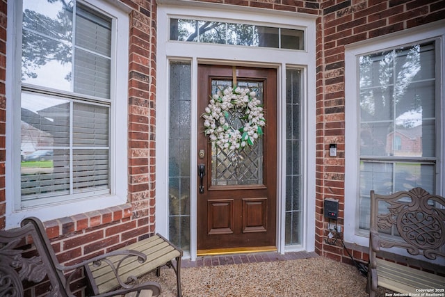 view of property entrance