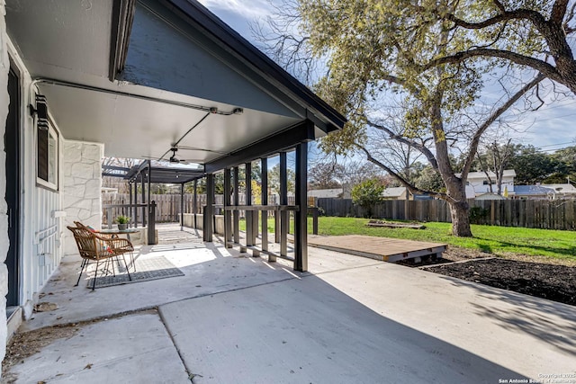 view of patio / terrace