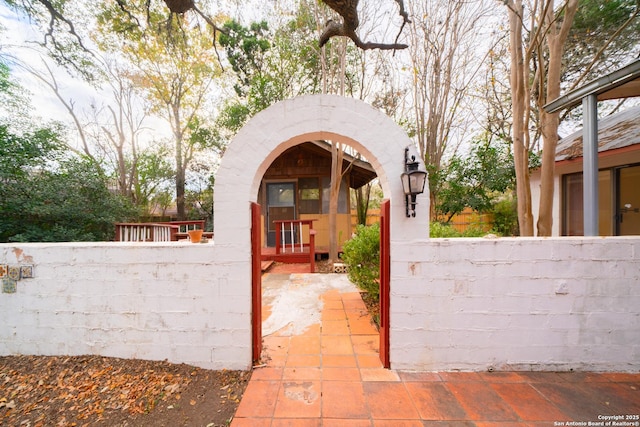 view of patio