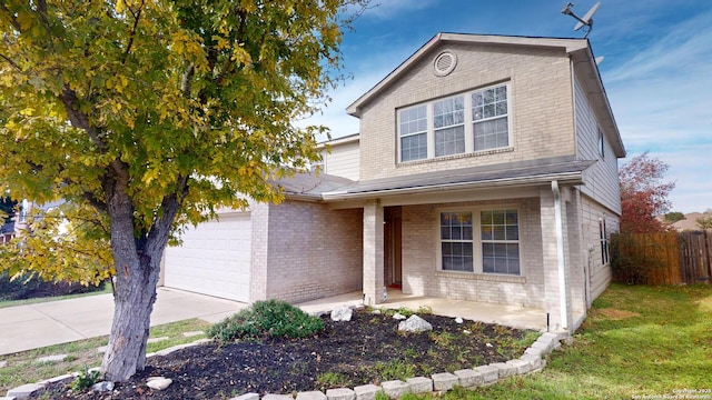 front of property featuring covered porch