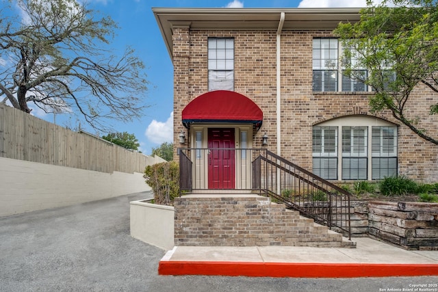 view of entrance to property