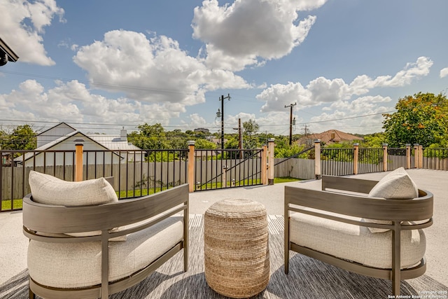 view of patio