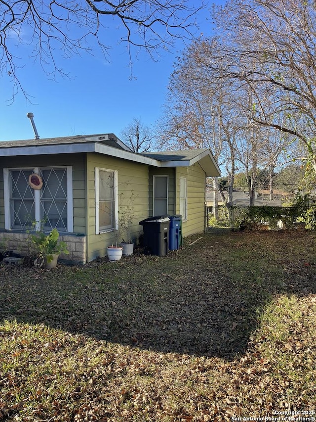 view of property exterior