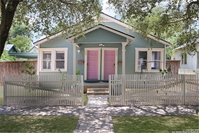 view of bungalow-style home