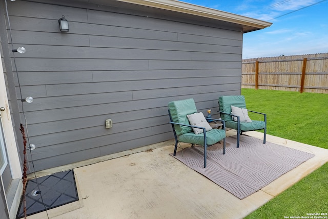 view of patio