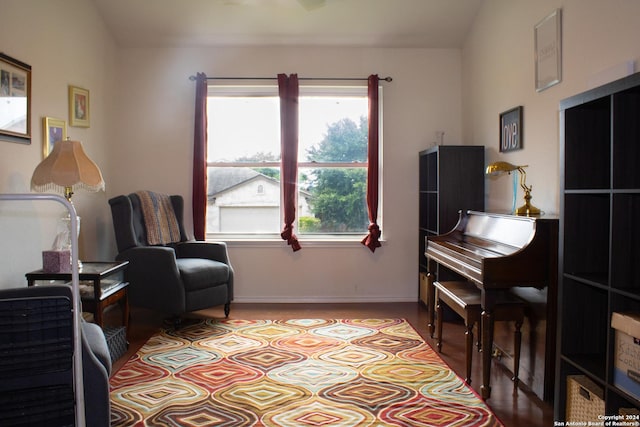 view of sitting room