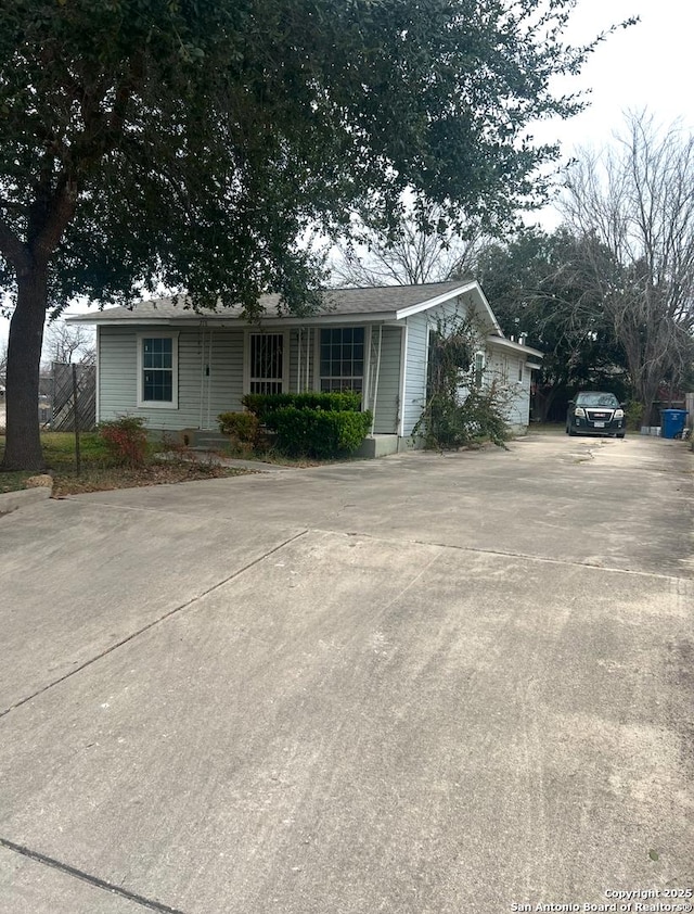 view of ranch-style house