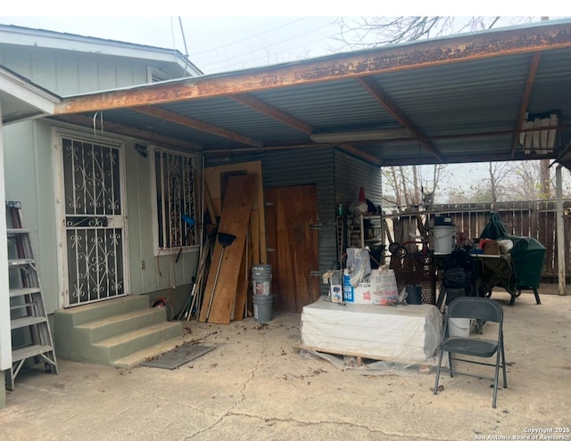 view of patio / terrace