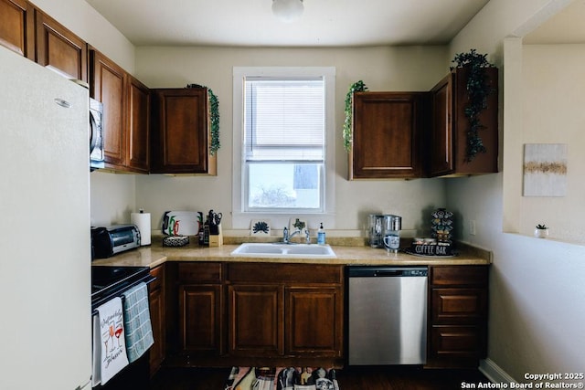 kitchen featuring sink and stainless steel appliances