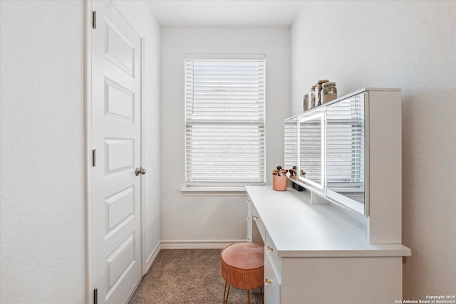 office featuring carpet flooring