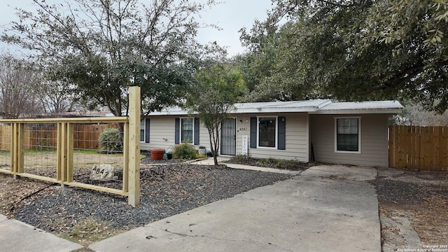 view of ranch-style house