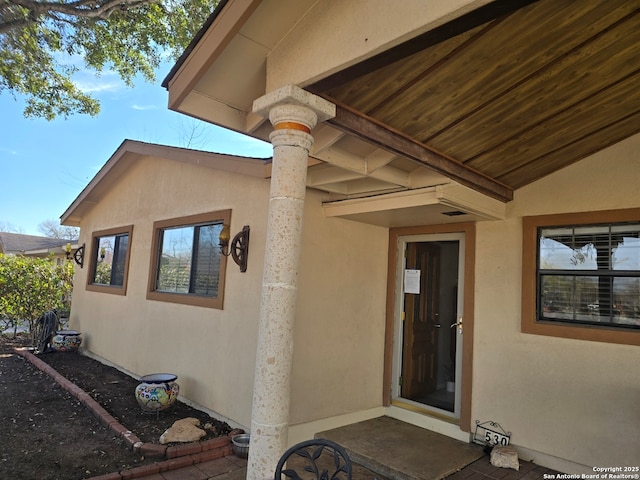 view of entrance to property