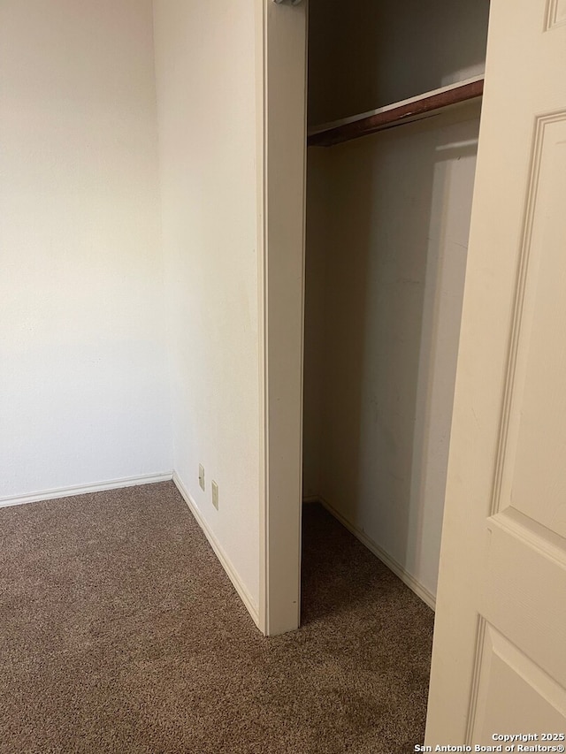 view of closet