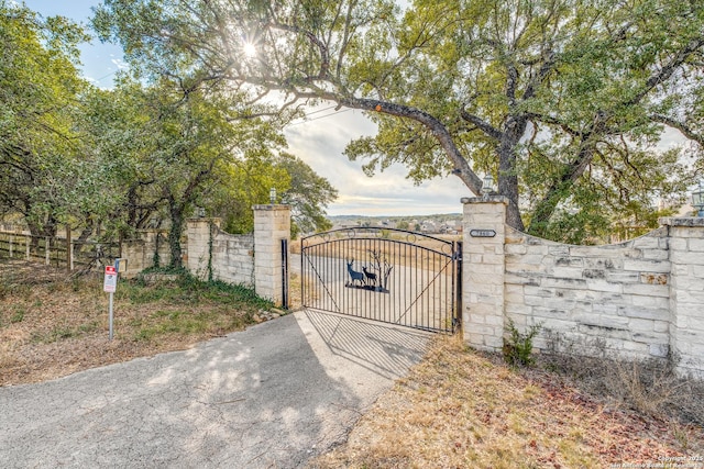 view of gate