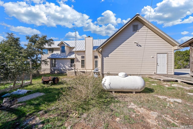 view of rear view of house