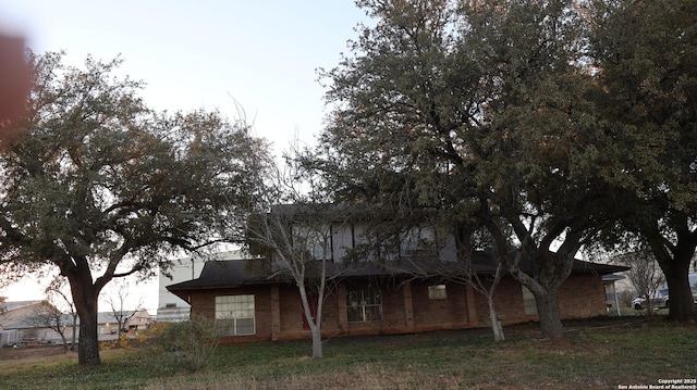 view of rear view of house