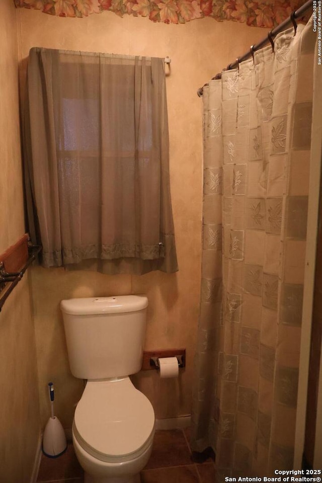 bathroom with toilet